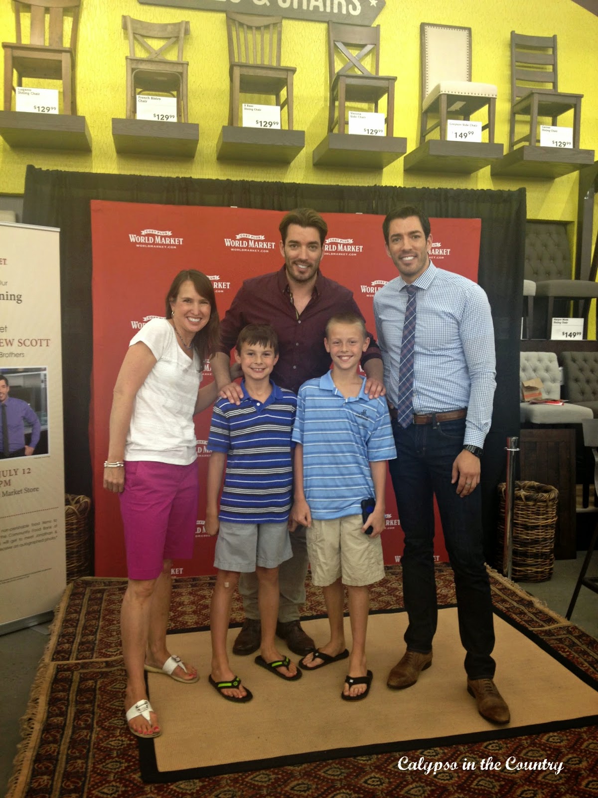 An Exciting Day Meeting The Property Brothers! Calypso in the Country