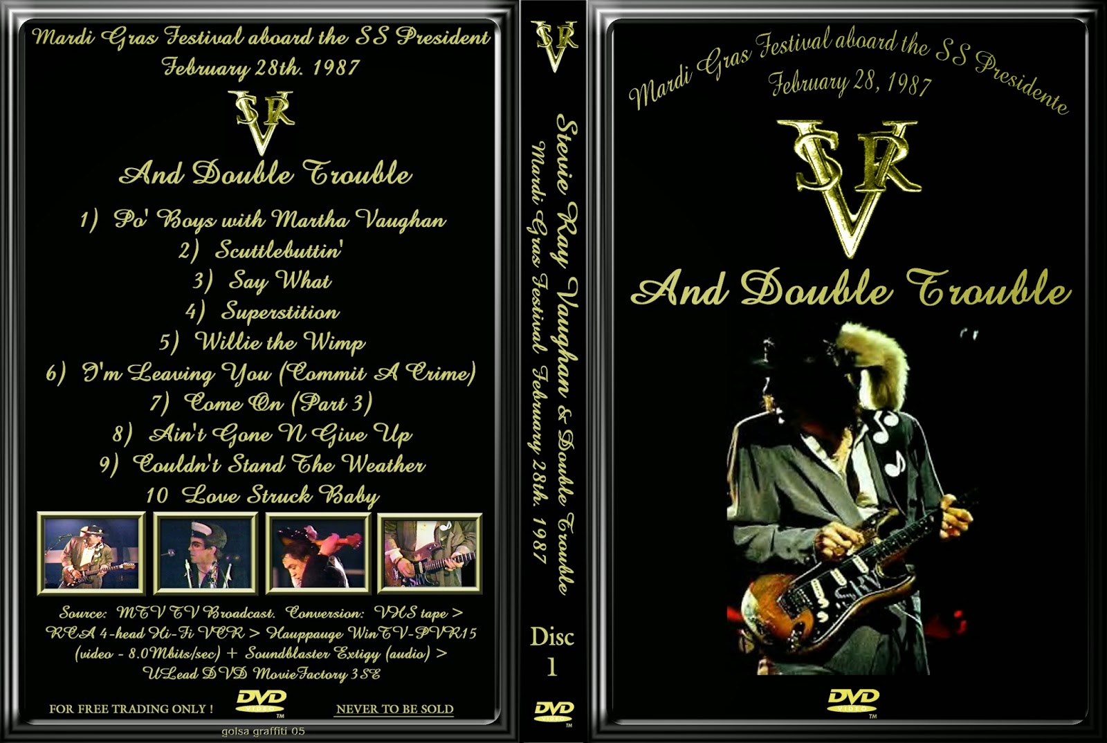TUBE Stevie Ray Vaughan TUBE Stevie Ray Vaughan