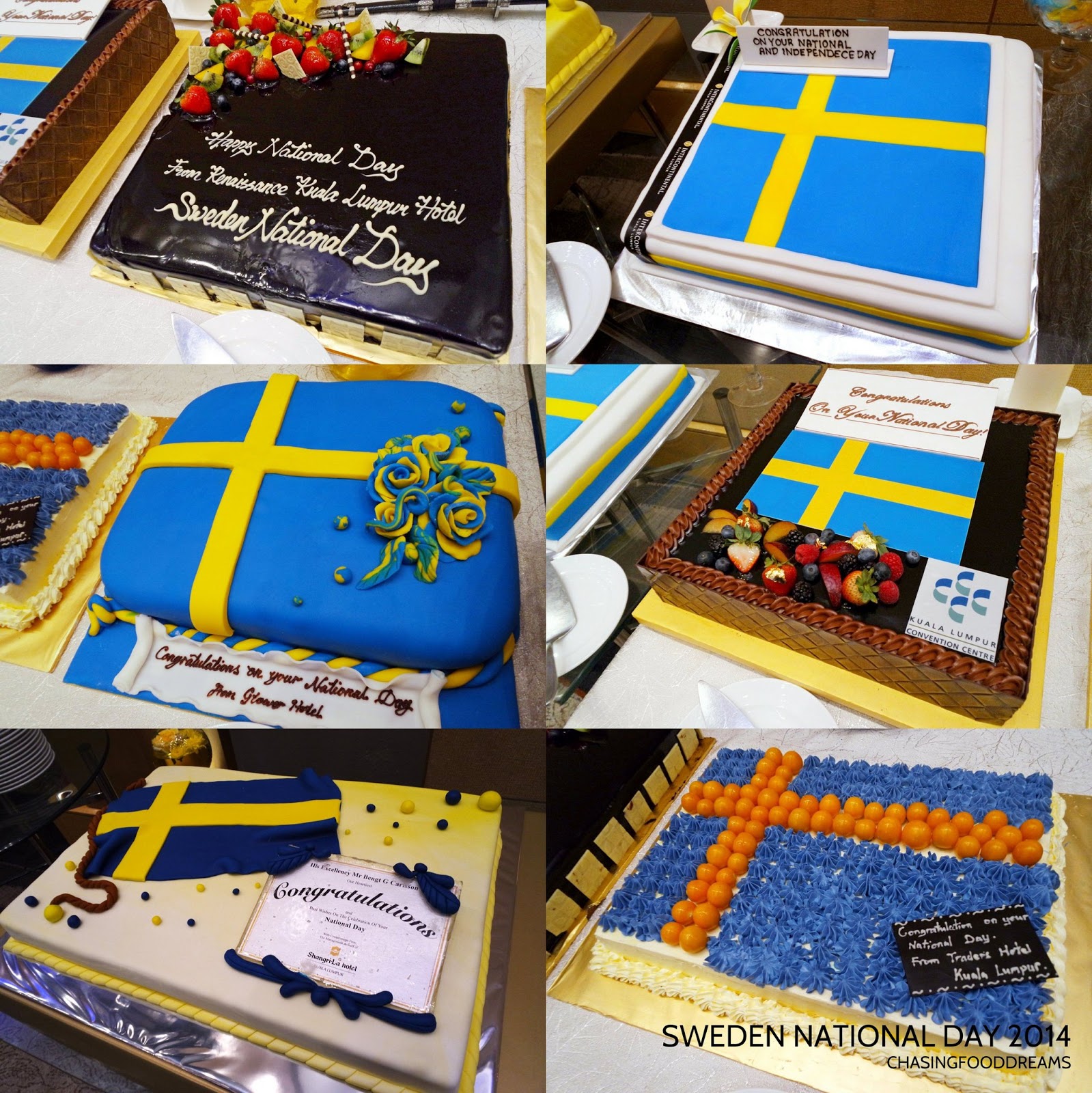 CHASING FOOD DREAMS Sweden National Day 2014 Celebration at Hilton