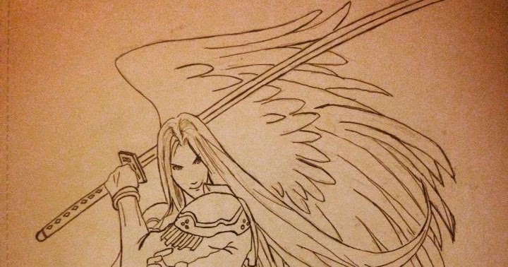 half wing sephiroth