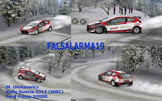 M. Oleksowicz (Rally Suecia 2012) - Ford Fiesta S2000 Oleksowicz+(Rally+Suecia+2012)
