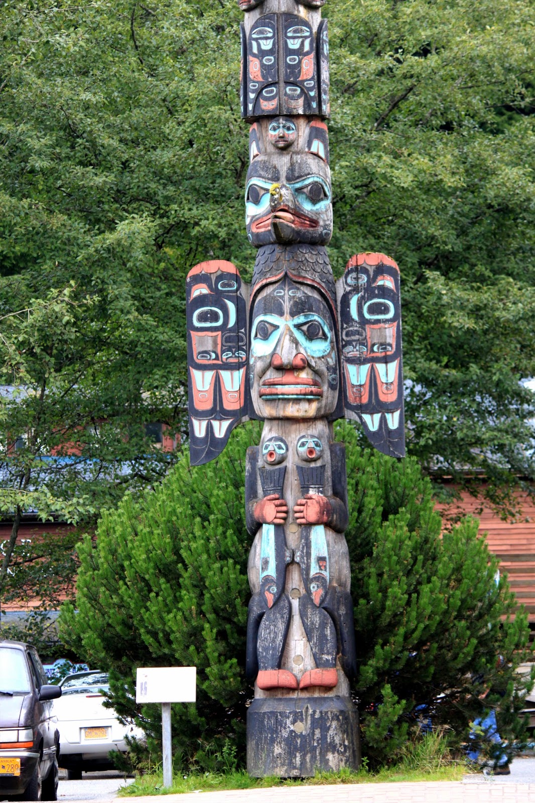 Chief Johnson Totem Pole