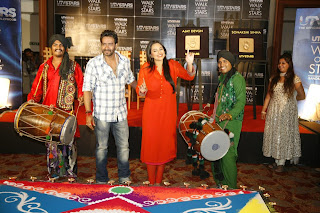 Ajay Devgn And Sonakshi Sinha Unveil Their Handprints For Walk Of The Stars