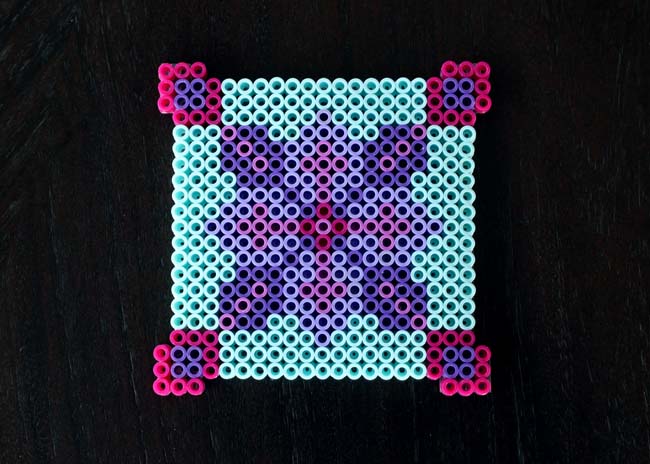 bliss bloom {blog} ~ a craft and lifestyle journal: Make // Perler Bead  Coasters