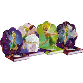 Creative Tinkerbell Birthday Cupcakes Holder Creative Tinkerbell Birthday Cupcakes Holder