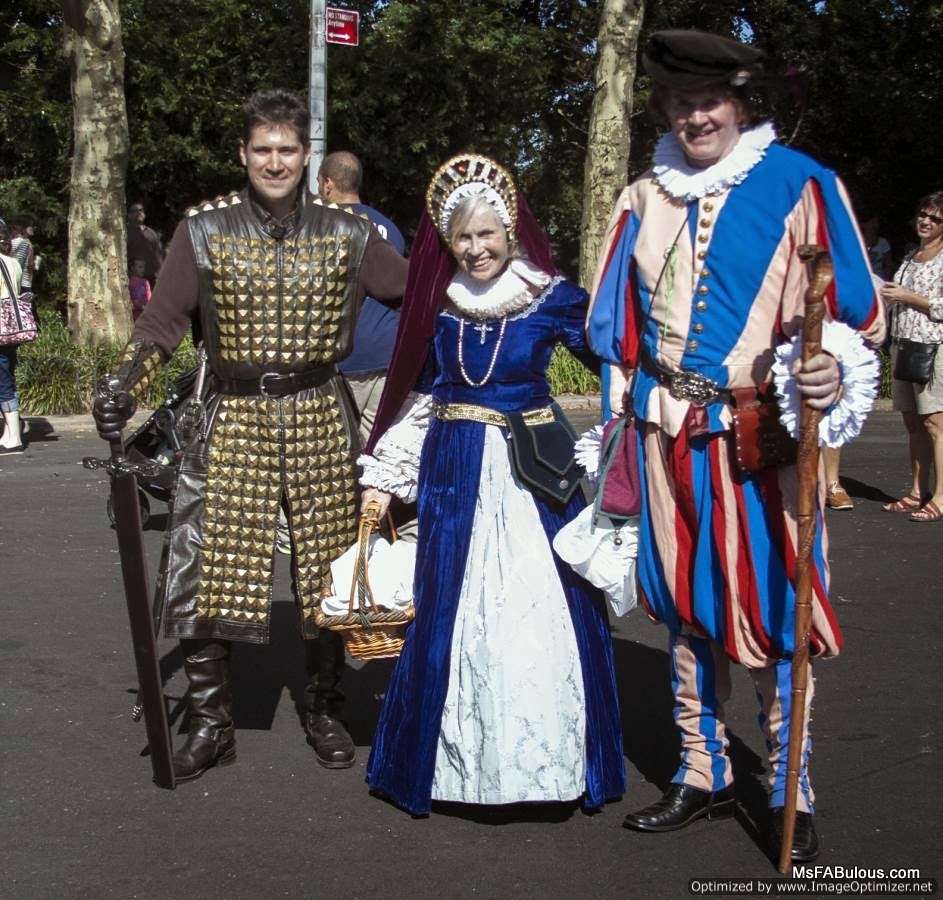 MS. FABULOUS Knightlife Chic Fort Tryon Medieval Festival fashion