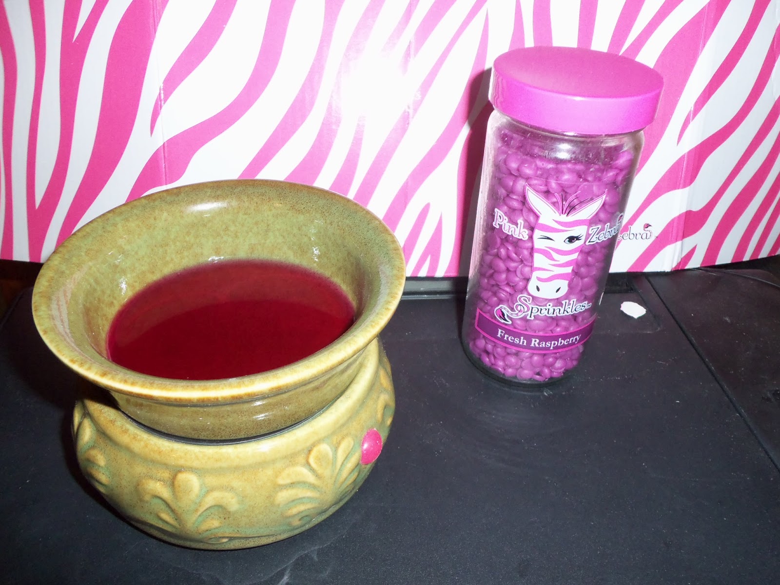 Pink Zebra from Kerri Simmer Pot and Sprinkles review and giveaway