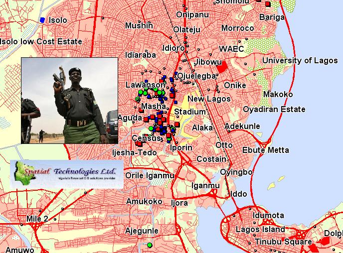 Mile 2 Lagos Map Nigerian Geographic Intelligence Awareness: Nigerian Developers Competing  In Developing Lagos Online Map-Based Crime Reporter To Win N350,000 Prize  Award