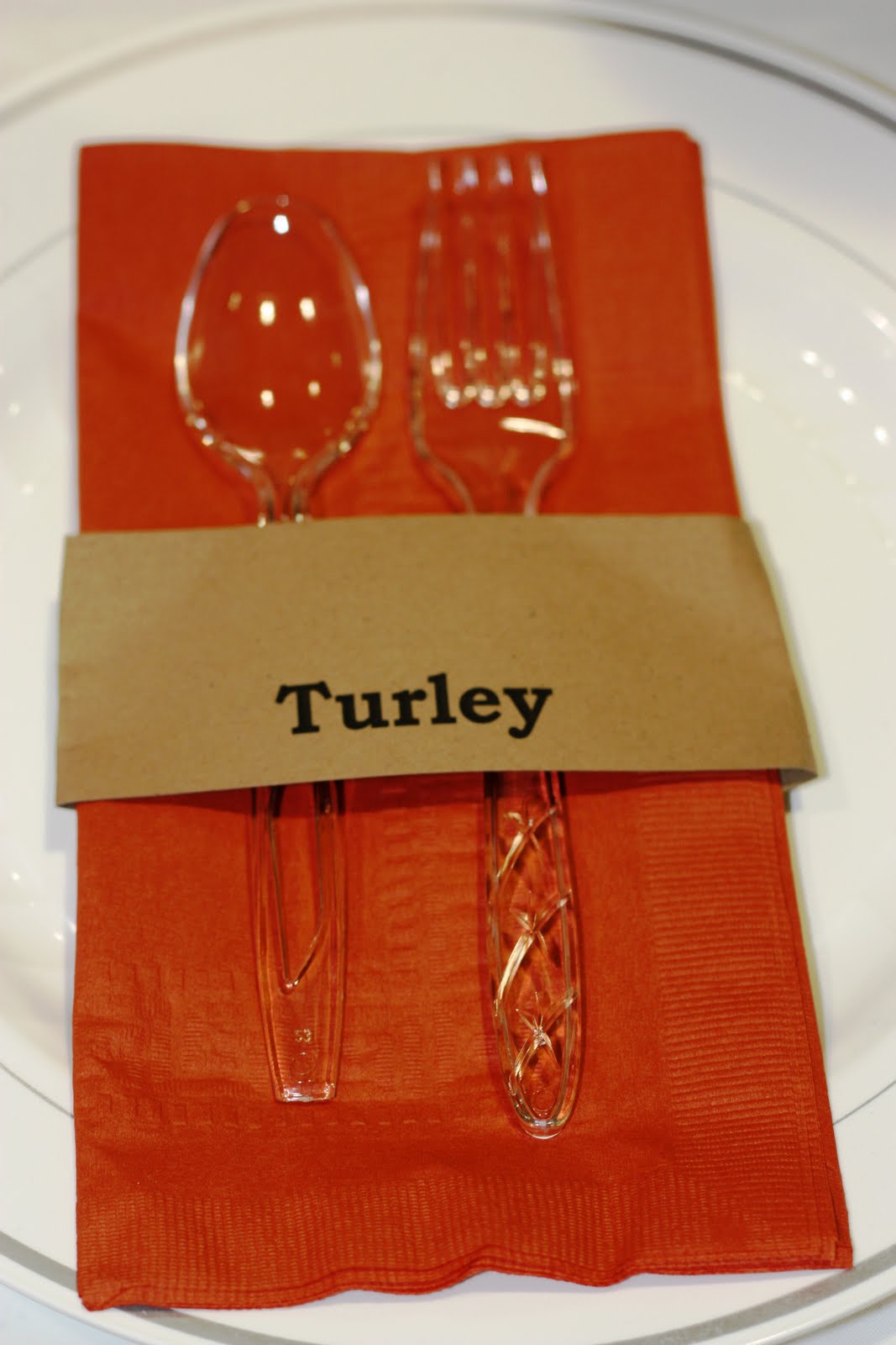 Gets Bored Easily Napkin Wraps for Wedding