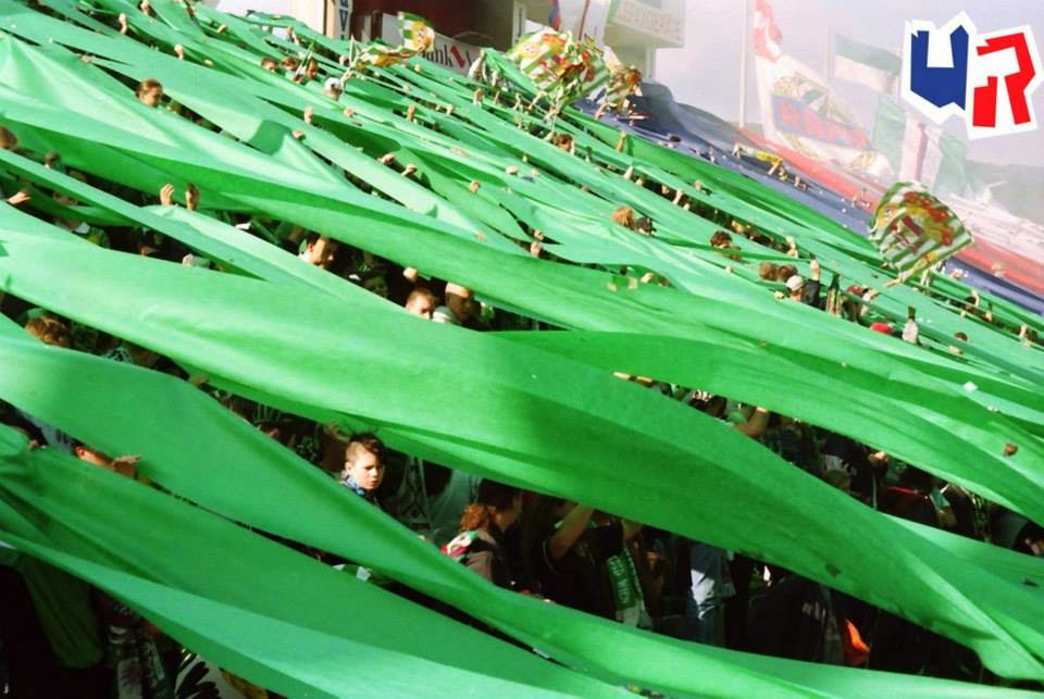 Ultras Rapid : Rapid Wien - SV Austria Salzburg 1995 - Ultras Avanti - The Way of Life