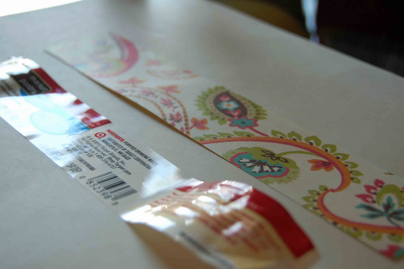 The Cutting Back Kitchen How to Make Custom Water Bottle Labels