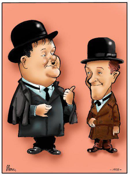 FERNANDO LLERA 'TOONS: My Laurel & Hardy Cartoon Collection