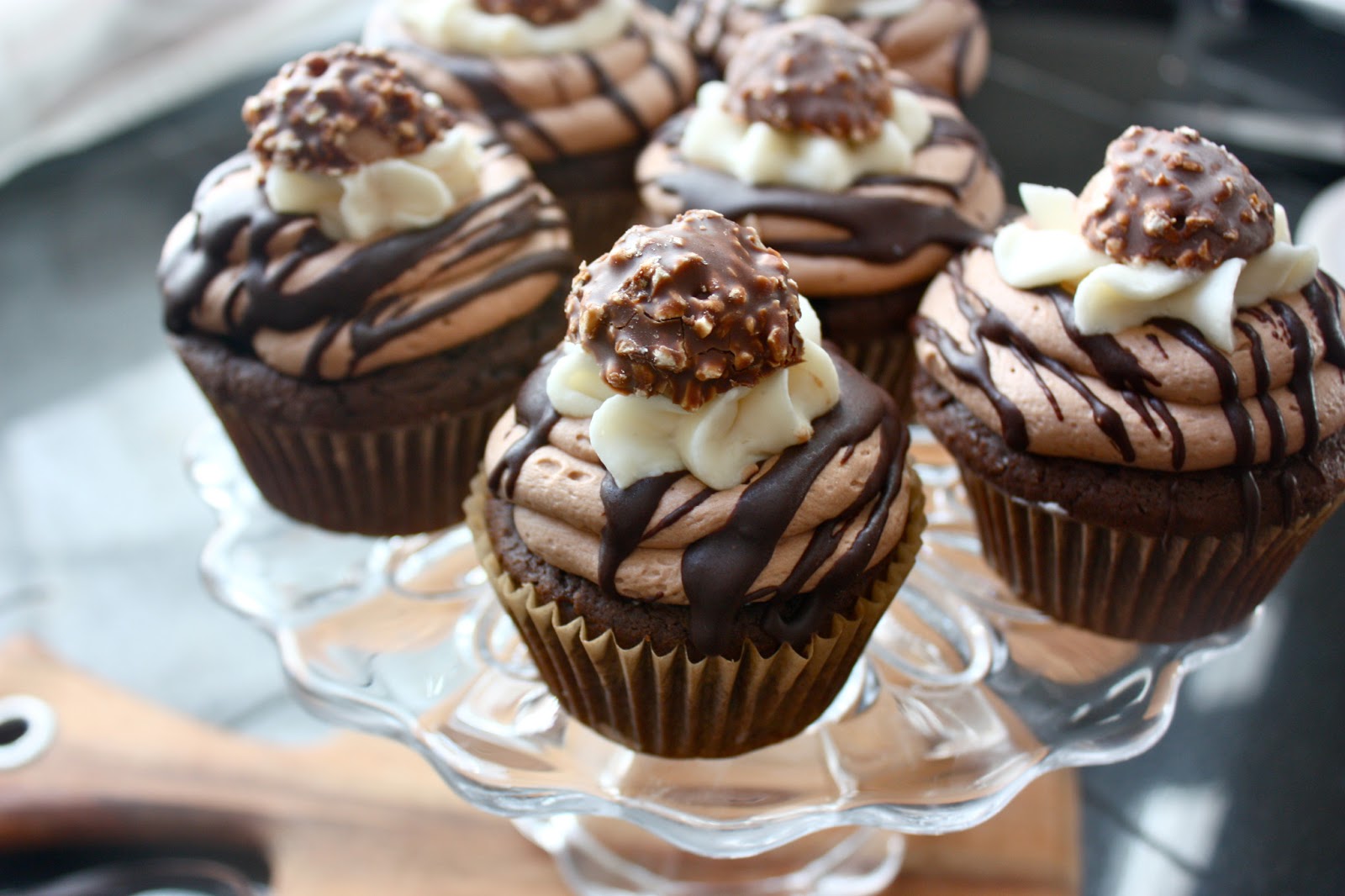 nutella cupcakes