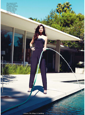 Hot Hollywood Celebrity Ashley Greene in Flare, Canada, December 2011 Magazine Cover Page