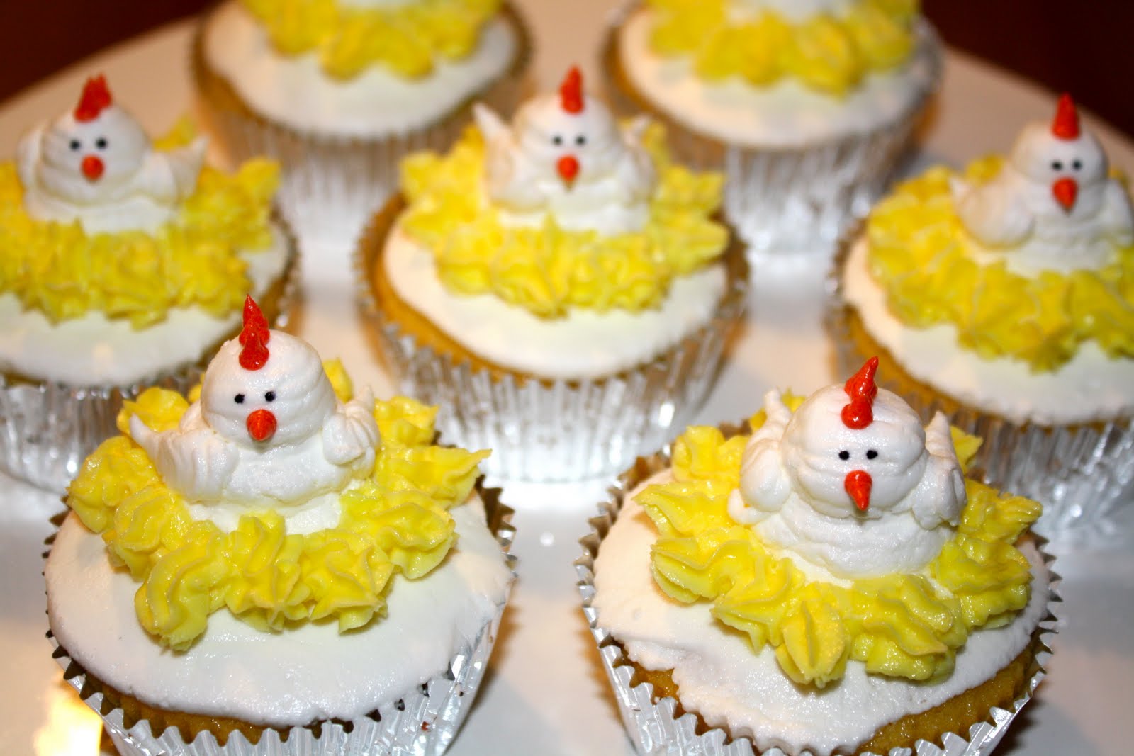 Kake Chicken Cupcakes
