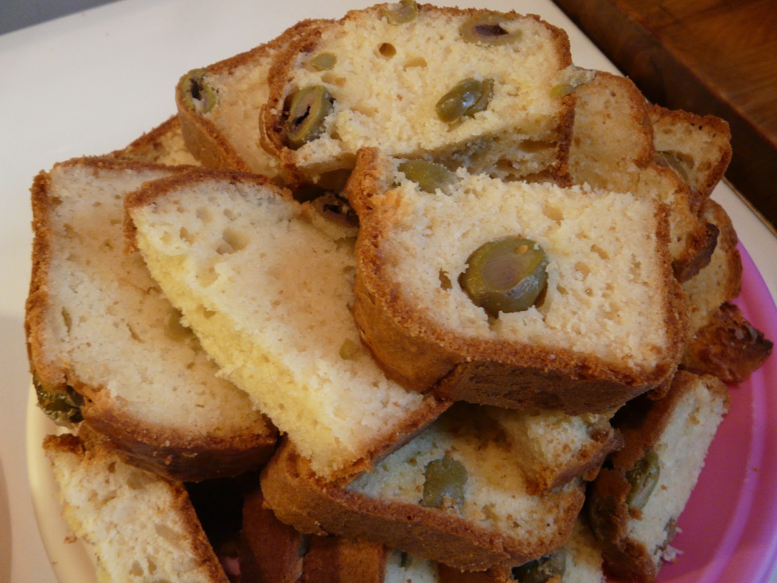 Cake aux olives simple et rapide