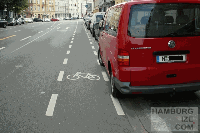 München, Orleansstraße - Parken ohne Ende © hamburgize.com / Stefan Warda