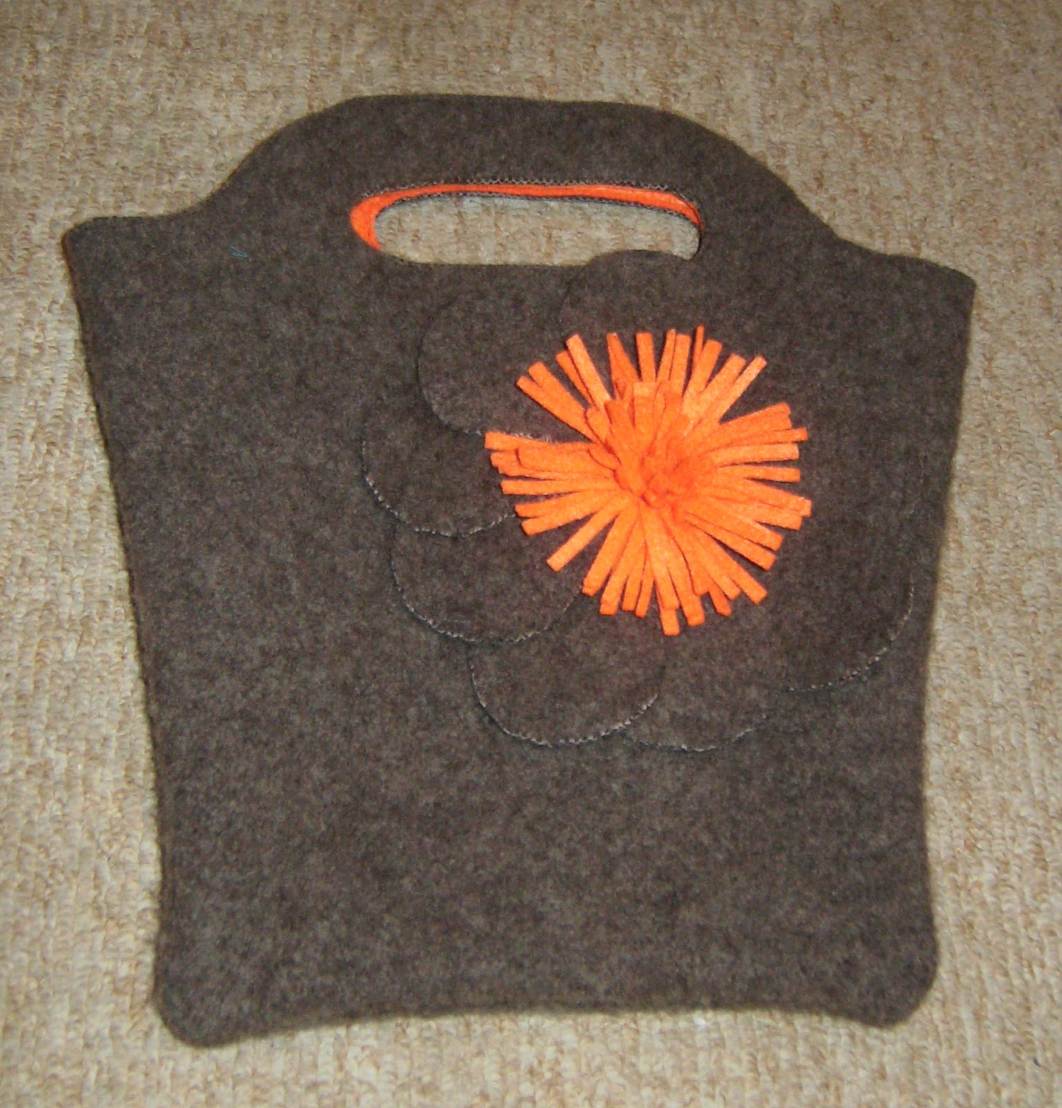 Sew Selena Felt bag the creative process in action