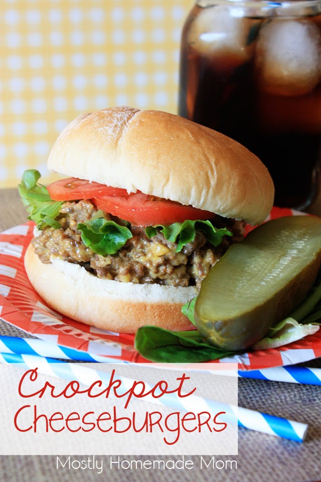 Crockpot Pizza Burgers Mostly Homemade Mom