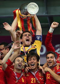 Sepanyol Juara Euro 2012 | Lengkapkan Misi 3 Piala Berprestij Dunia