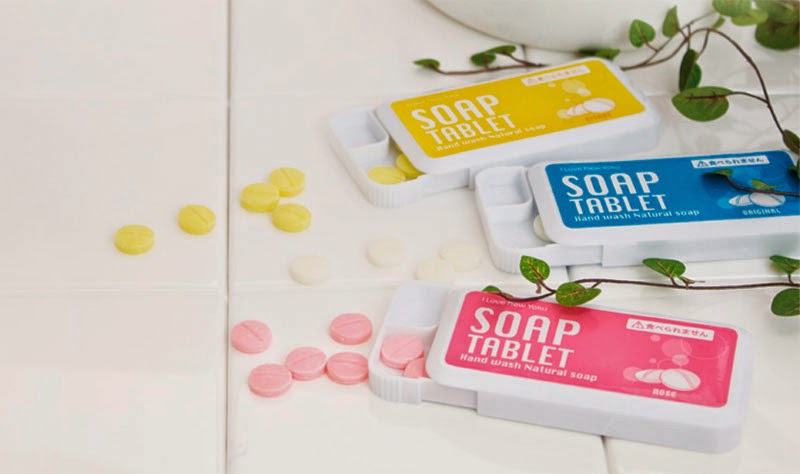 pastillas jabón de viaje Soap Tablet