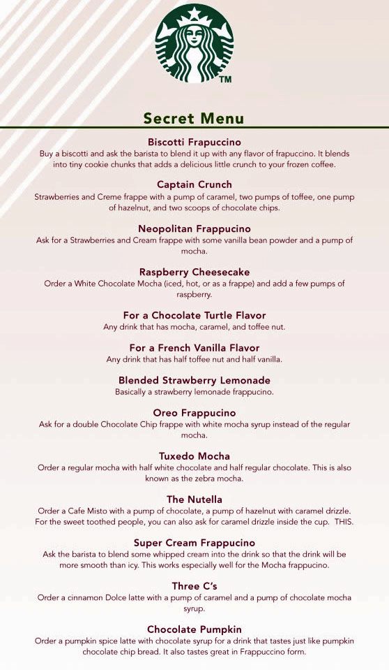 Nutella cake :share: - Page 9 Starbucks+secret+menu