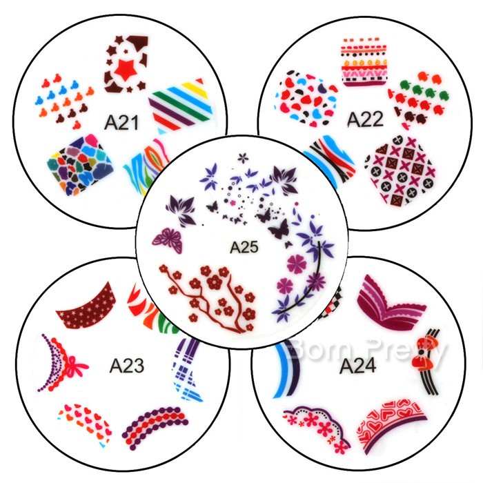 Easy Use Nail Art Stamping KIT Coming !!! No scraper stencil needed