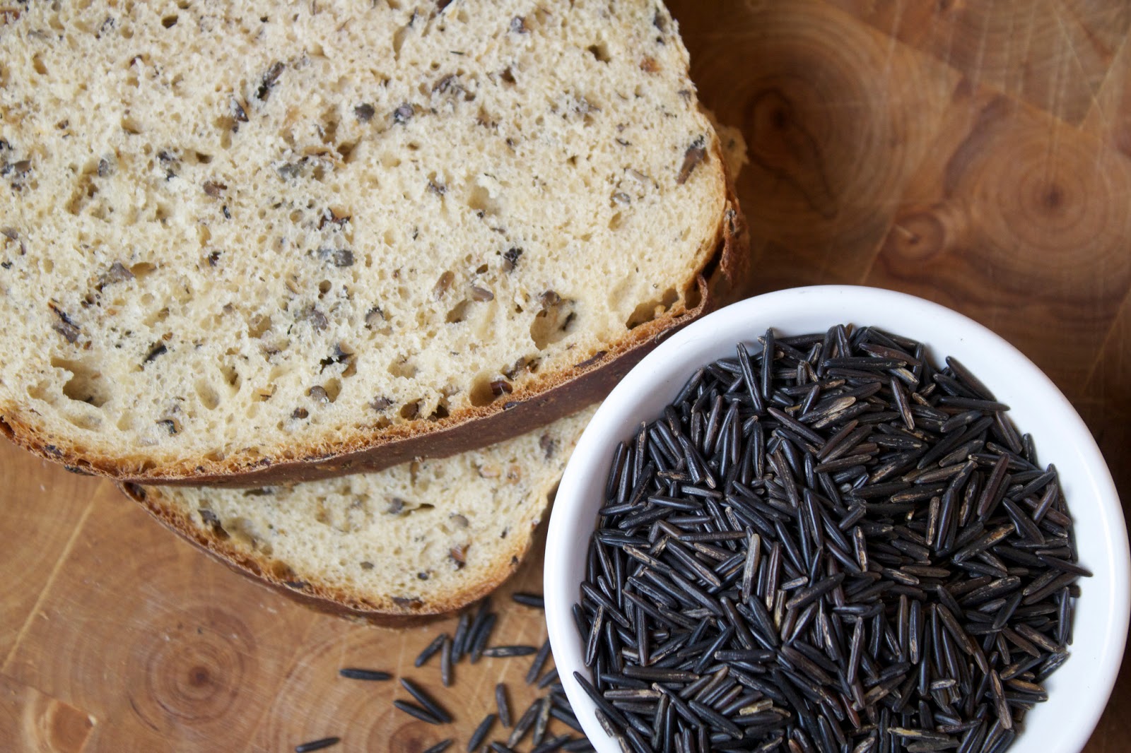 Thyme In Our Kitchen Wild Rice Bread