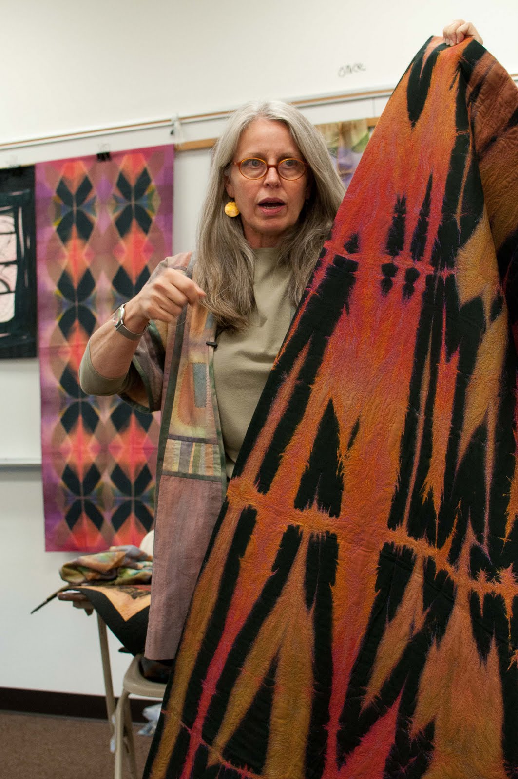 Contemporary Quilt Art Association Blog Elin Noble inspiring creativity