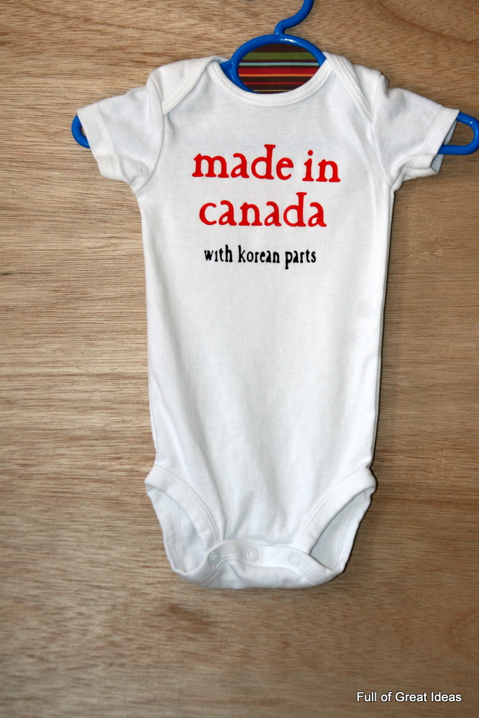 Full of Great Ideas: Custom baby onesies - The cutest ...