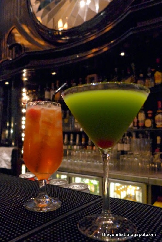 Signature Cocktails Azure Restaurant and Bar, Hotel LKF by Rhombus, Hong Kong