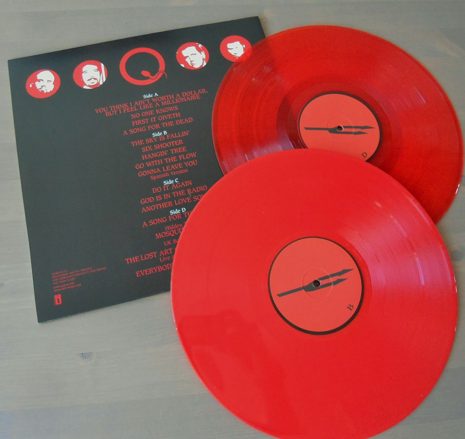 hardcore/metal vinyl queens of the stone age songs for the deaf