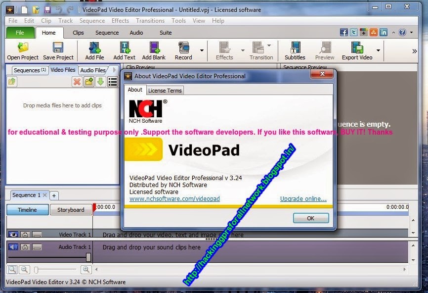 Videopad video editor professional free download