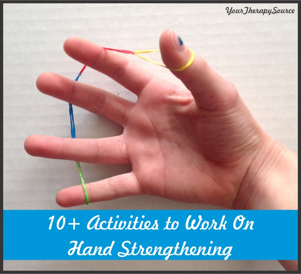 Occupational+Therapy+Hand+Therapy+Exercises ... 10 Activities to Work on Hand Strength from an Occupational Therapist