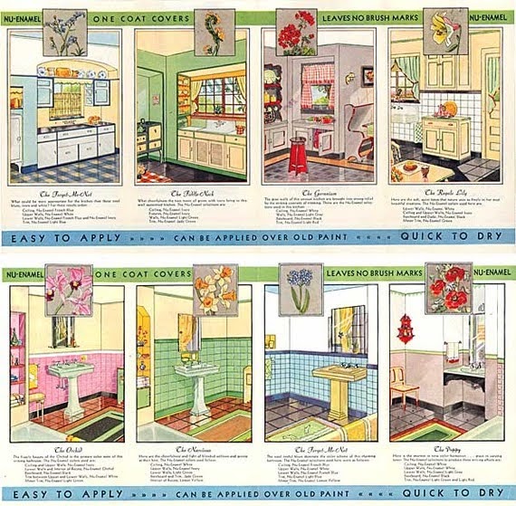 1930s interior paint colors