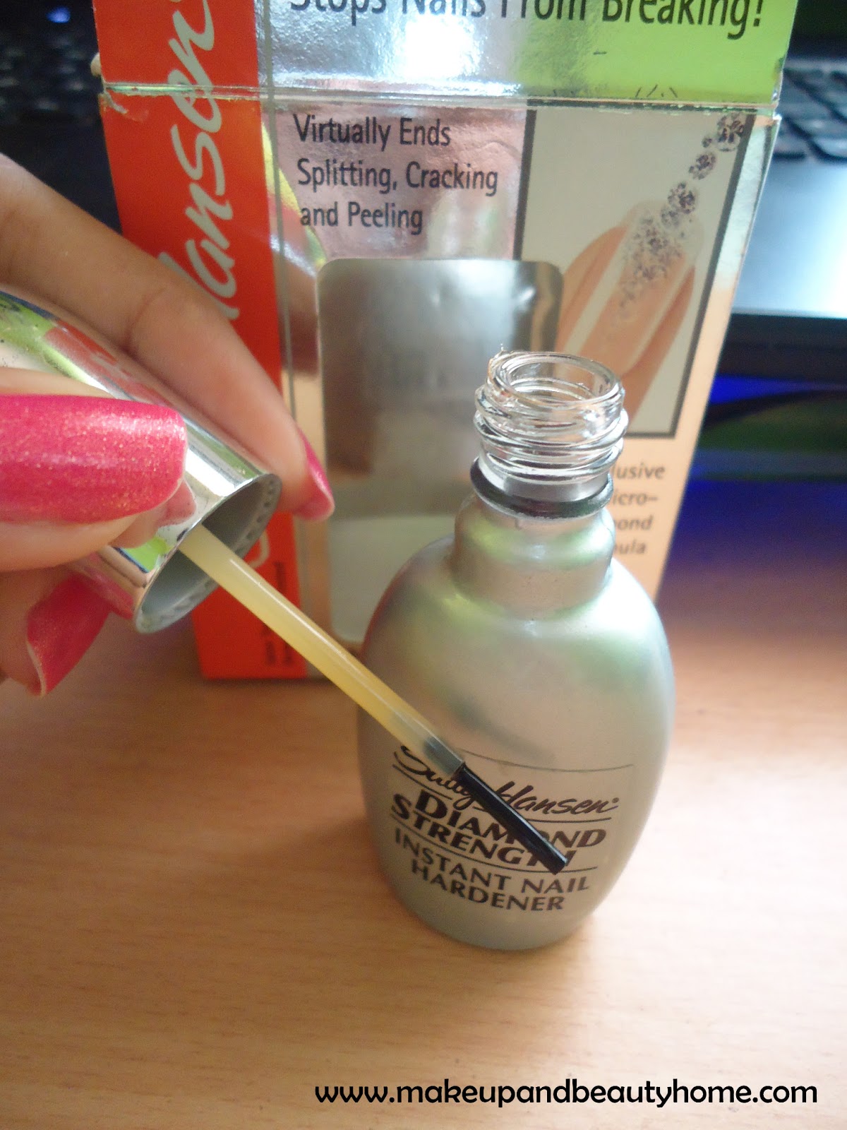 Sally Hansen Diamond Strength Instant Nail Hardener Review