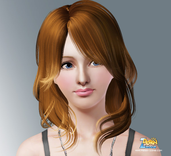 Valery Long Waves Hair at Birksches Sims Blog