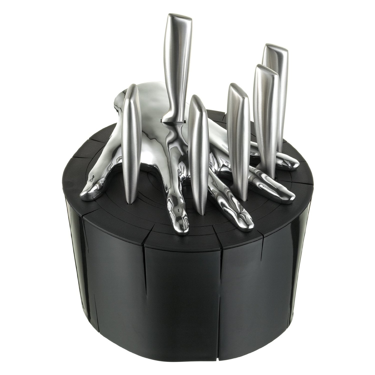 Glass Knife Block