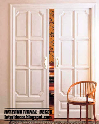 classic sliding doors in country design