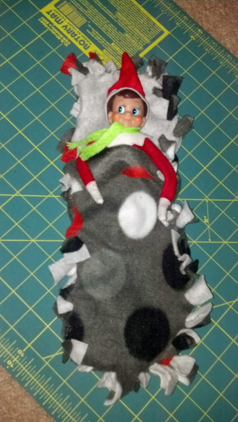 Learning As I Sew...bake, cut, and create Elf on the Shelf DIY