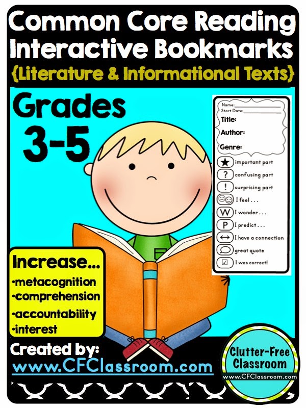 Using Interactive Bookmarks to Teach Students to Think About Their