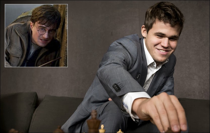 Vida em Miniatura: Carlsen é uma espécie de Harry Potter, diz