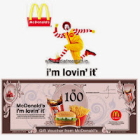 McDonald's voucher India