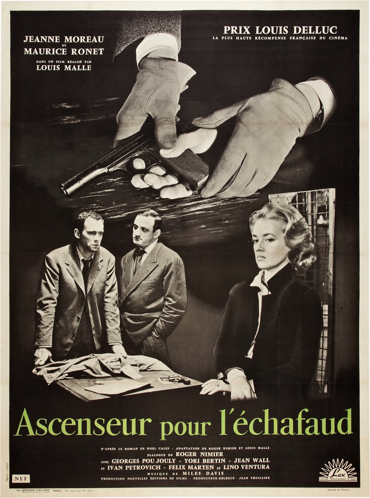 Ciné-Club: Ascenseur pour l'échafaud (1958), Louis Malle — Princeton  University Humanities Council