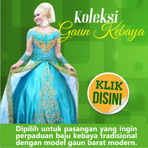 gaun kebaya