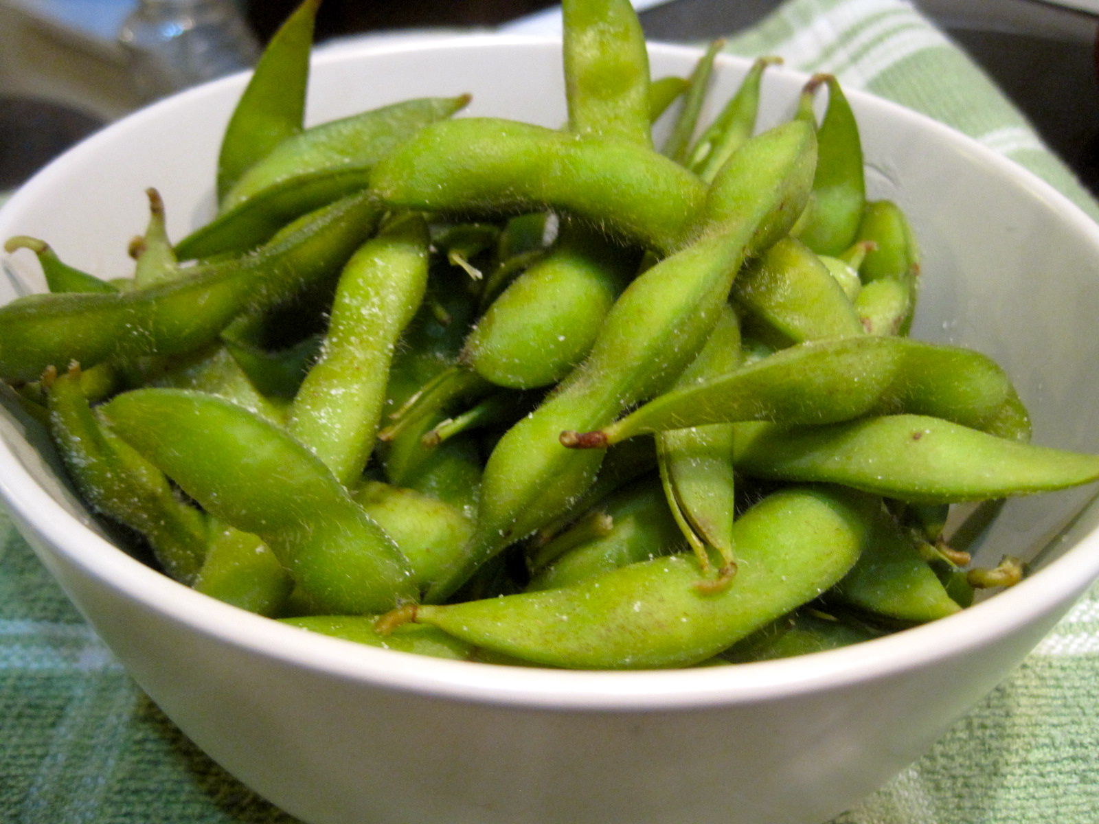 a veggie table Awesome and Easy Edamame