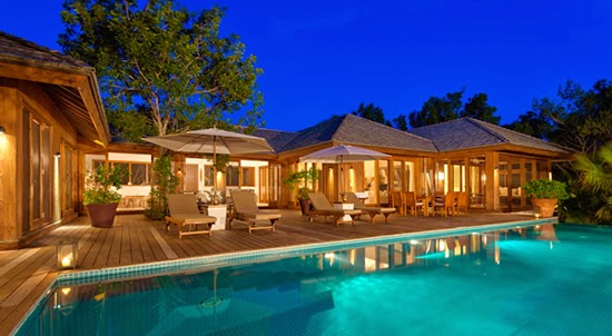 Luxury home for sale in Turks and Caicos - the property at night Luxury home for sale in Turks and Caicos - the property at night