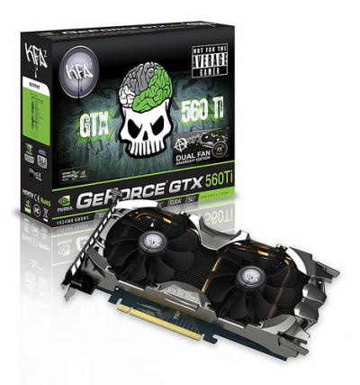  560 Ti uses 48 strong GPCs with a core clocked at 822MHz