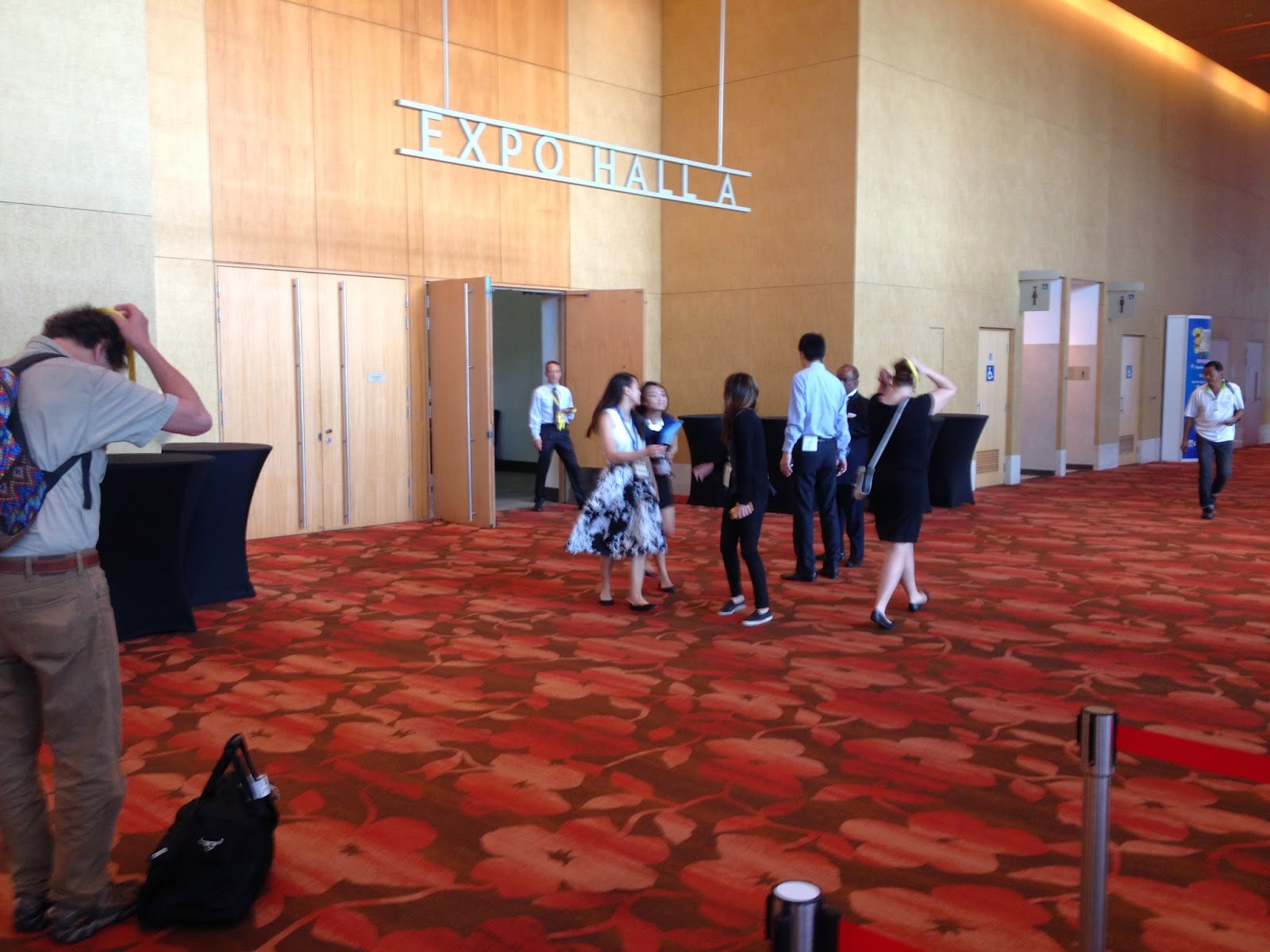 Marina Bay Sands Expo Center - Hall A Entrance Marina Bay Sands Expo Center - Hall A Entrance