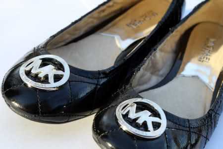 michael kors quilted flats